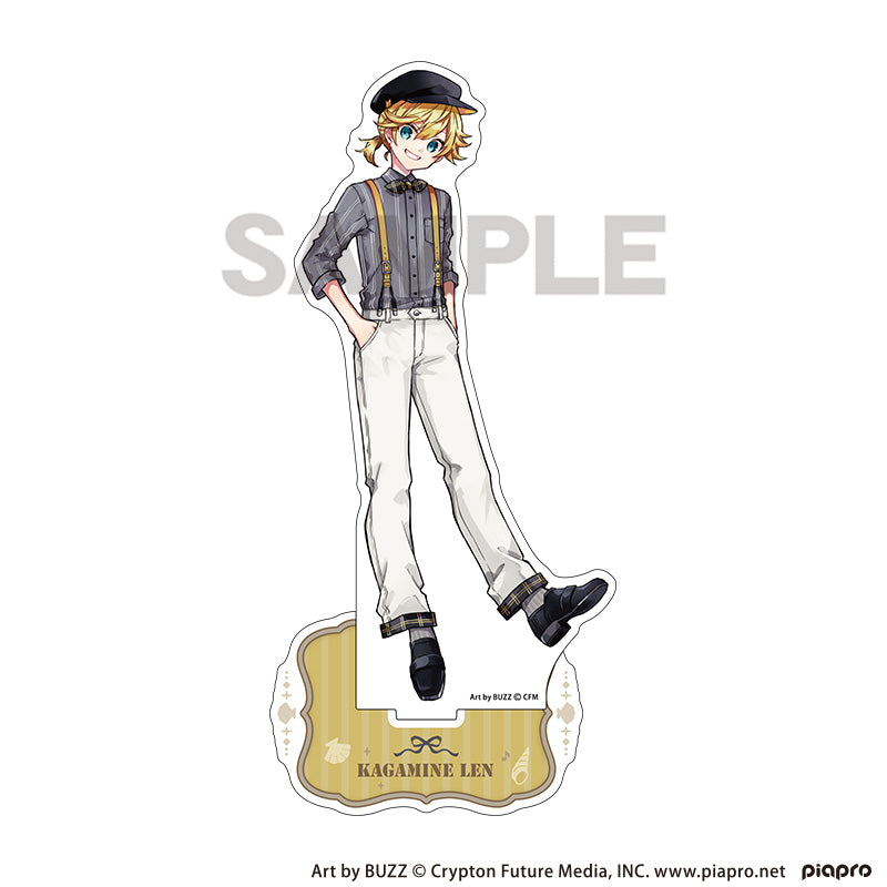 (Goods - Acrylic Stand) Hatsune Miku Acrylic Stand Kagamine Len Retoro☆Kobe 2025