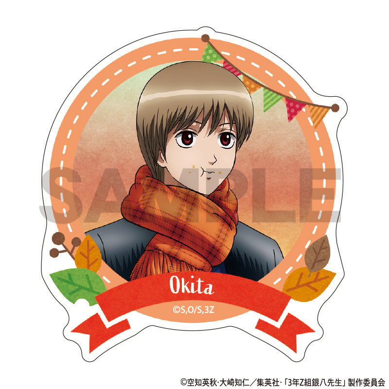 (Goods - Clip) 3-Z GINPACHI SENSEI Acrylic Clip Sougo Okita (Baked sweet potato)
