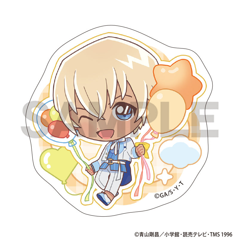(1BOX=10)(Goods - Clip) Detective Conan Trading Acrylic Clip Balloon Chibi