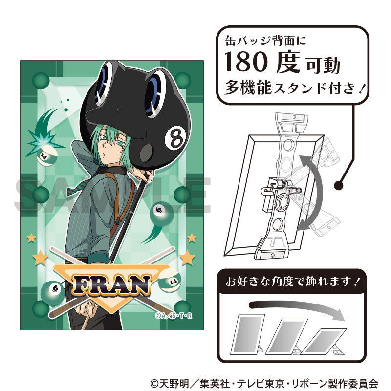 (Goods - Badge) REBORN! Art Button Badge Fran Billiards