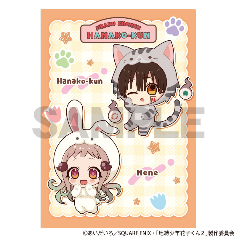 (Goods - Clear File) Toilet-bound Hanako-kun 2 Single Clear File Orange Kigurumins
