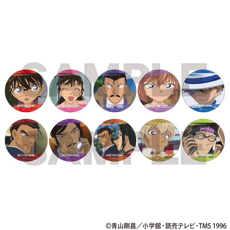 (1BOX=10)(Goods - Badge) Detective Conan Trading Button Badge Vol. 9