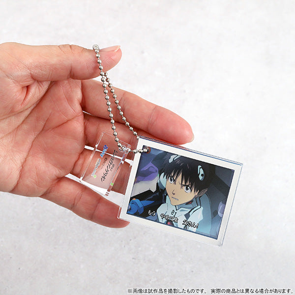 (1BOX=12)(Goods - Key Chain) Evangelion Acrylic Key Chain Collection Step Up Trailer, Vol.1, Pachinko Shin Evangelion