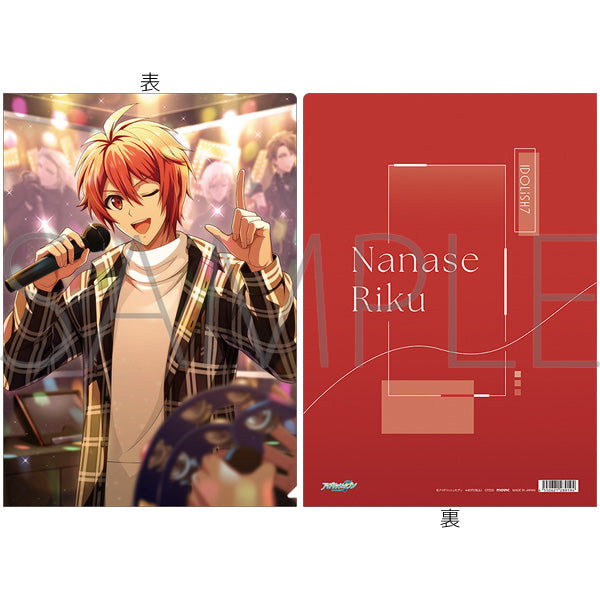 (Goods - Clear File) IDOLiSH7 Clear File Riku Nanase (Idol's Daily Life)