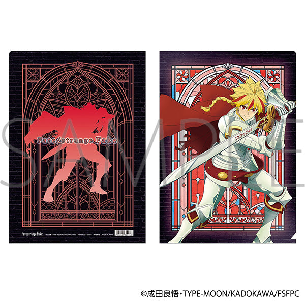 (Goods - Clear File) Fate/strange Fake Clear File Saber