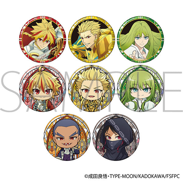 (1BOX=8)(Goods - Badge) Fate/strange Fake Chara Badge Collection