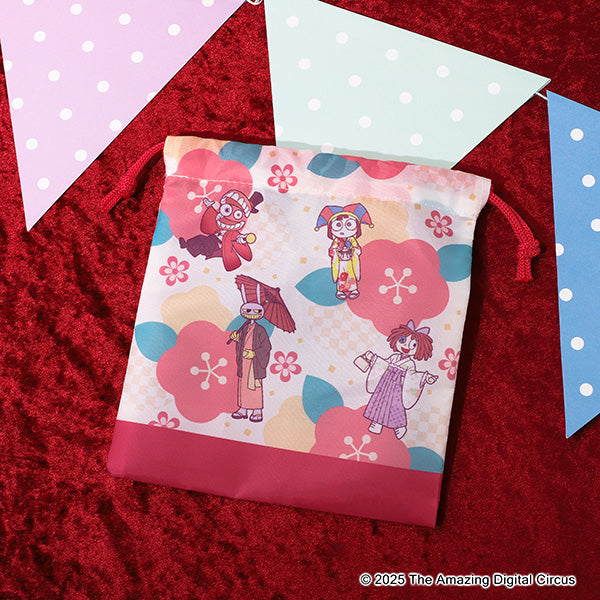 (Goods - Pouch) The Amazing Digital Circus Mini Drawstring Pouch