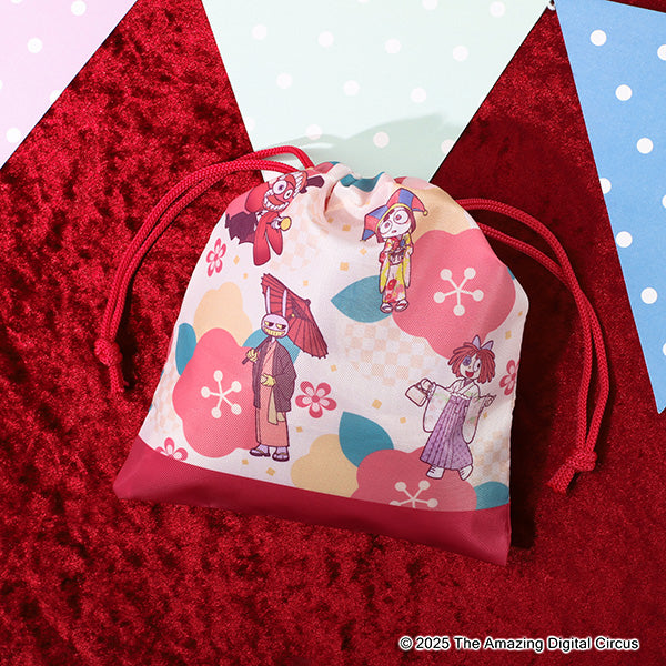 (Goods - Pouch) The Amazing Digital Circus Mini Drawstring Pouch