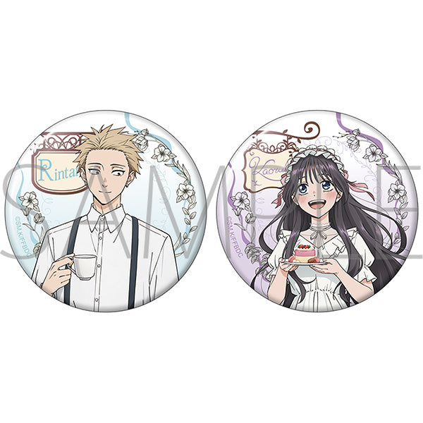 (Goods - Badge) The Fragrant Flower Blooms with Dignity Button BadgeSet