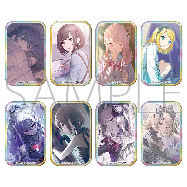 (1BOX=8)(Goods - Badge) Hatsune Miku: Colorful Stage! Square Badge Collection Vol.47 C