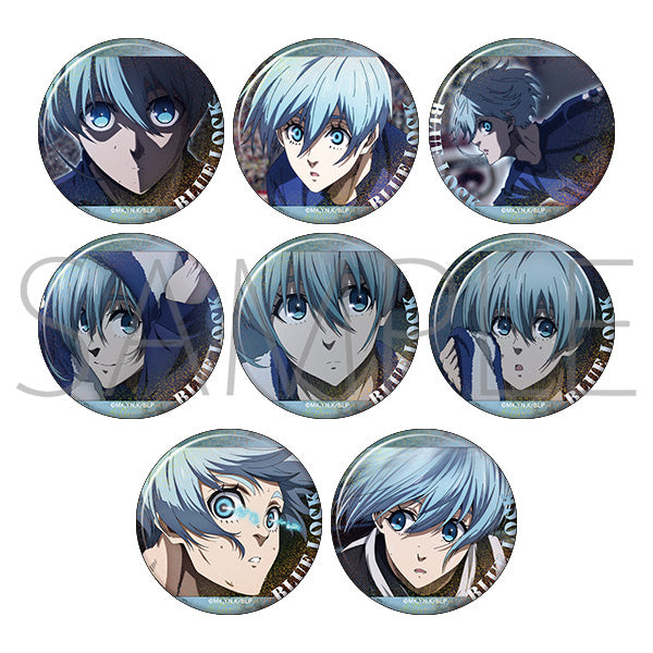(1BOX=8)(Goods - Badge) Blue Lock Season 2 Oshi Chara Badge Collection Vol.2 You Hiori