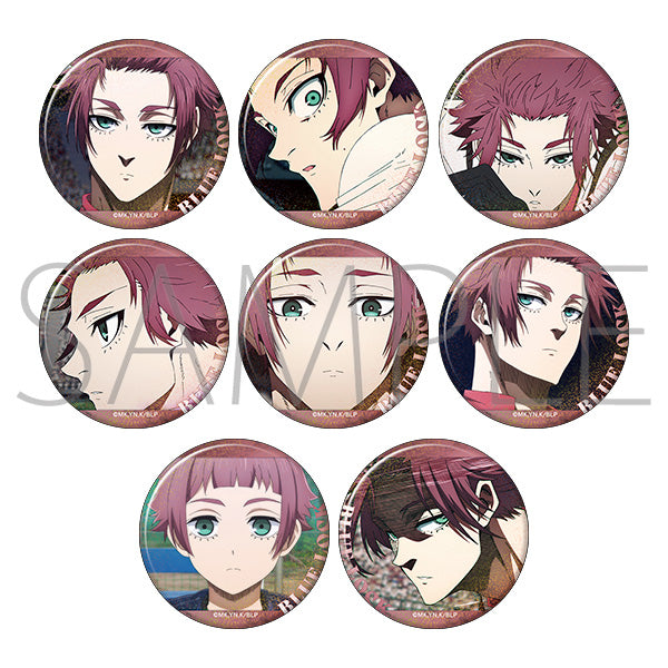 (1BOX=8)(Goods - Badge) Blue Lock Season 2 Oshi Chara Badge Collection Vol.2 Sae Itoshi