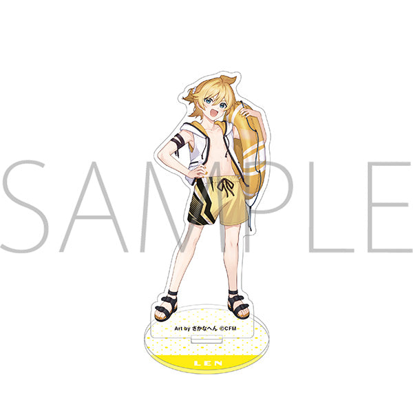 (Goods - Acrylic Stand) Hatsune Miku Series Acrylic Stand Kagamine Len Swimsuit