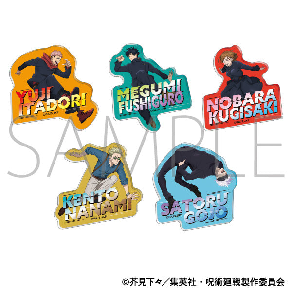 (1BOX=5)(Goods - Magnet) Jujutsu Kaisen Season 2 Acrylic Magnet Collection (Parkour)
