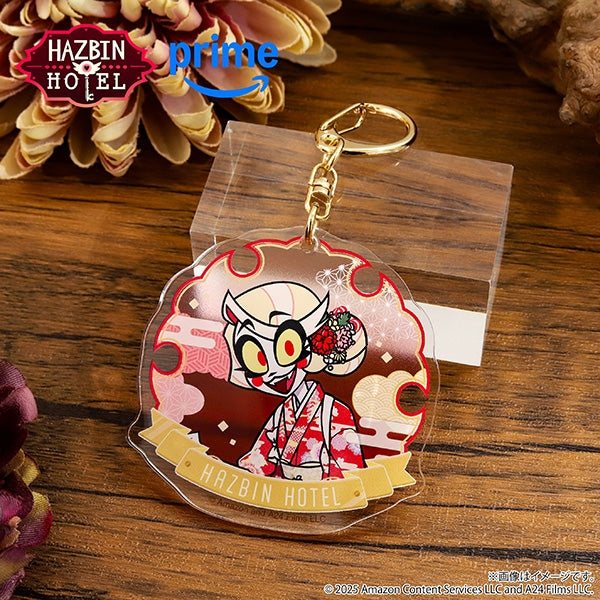 (Goods - Keychain) Hazbin Hotel Acrylic Keychain - Velvette (Kimono)