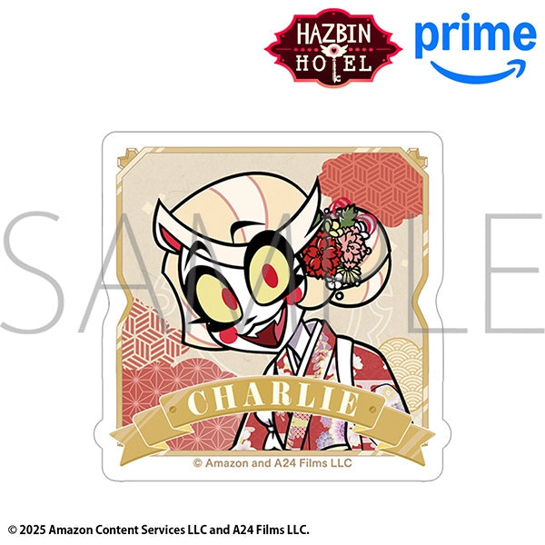 (Goods - Sticker) Hazbin Hotel Sticker - Charlie Morningstar (Kimono)