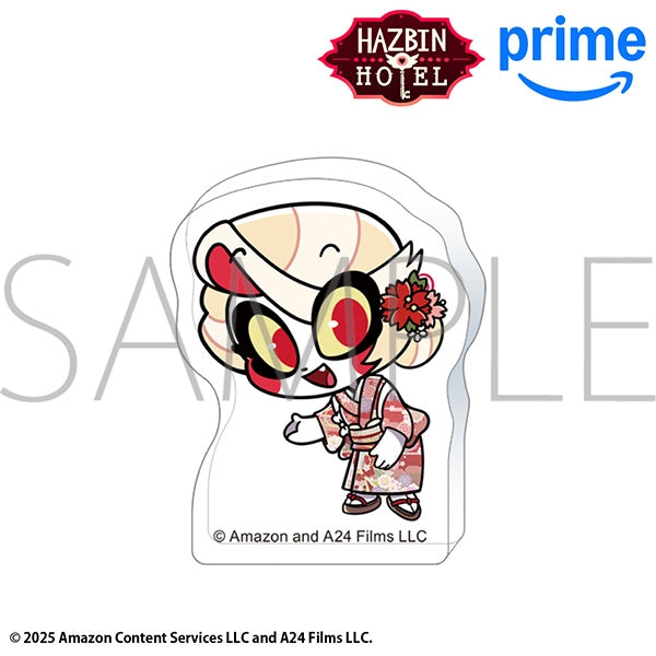 (Goods - Stand Pop) Hazbin Hotel Korotto Acrylic Figure - Charlie Morningstar (Kimono) Chibi