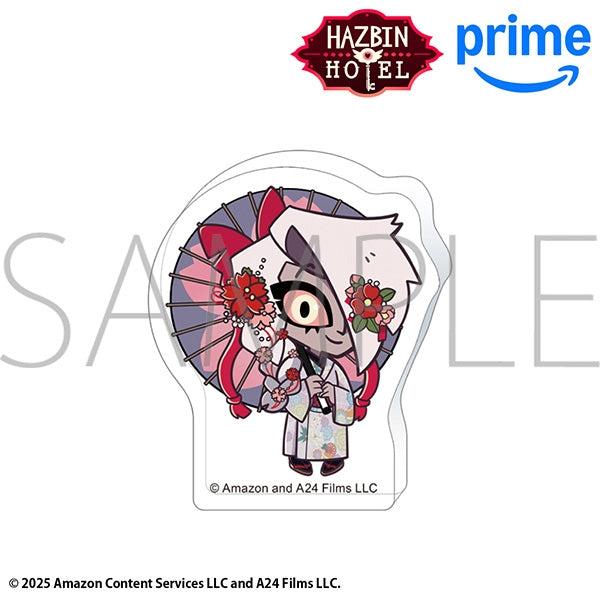(Goods - Stand Pop) Hazbin Hotel Korotto Acrylic Figure - Vaggie (Kimono) Chibi