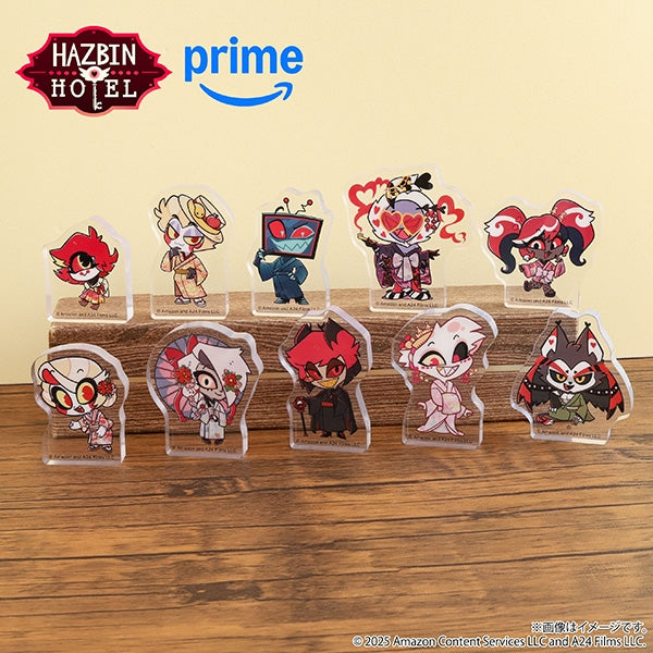 (Goods - Stand Pop) Hazbin Hotel Korotto Acrylic Figure - Angel Dust (Kimono) Chibi