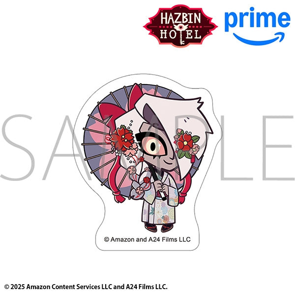 (Goods - Sticker) Hazbin Hotel Sticker - Vaggie (Kimono) Chibi