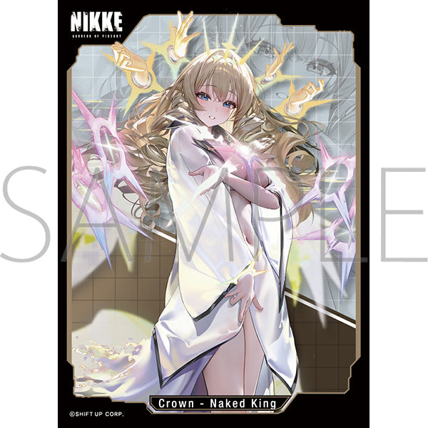 (Goods - Card Accessory) Movic Chara Sleeve Collection Mat Series GODDESS OF VICTORY: NIKKE - Crown - Naked King (No. MT2182)