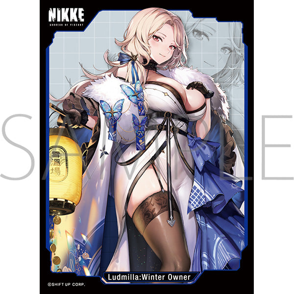 (Goods - Card Accessory) Movic Chara Sleeve Collection Mat Series GODDESS OF VICTORY: NIKKE - Ludmilla: Winter Owner (No. MT2192)