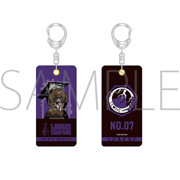 (Goods - Keychain) Limbus Company Pleather Keychain Heathcliff