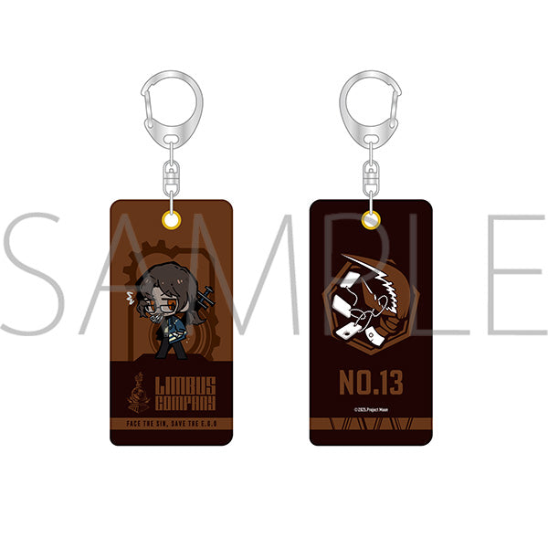 (Goods - Keychain) Limbus Company Pleather Keychain Gregor