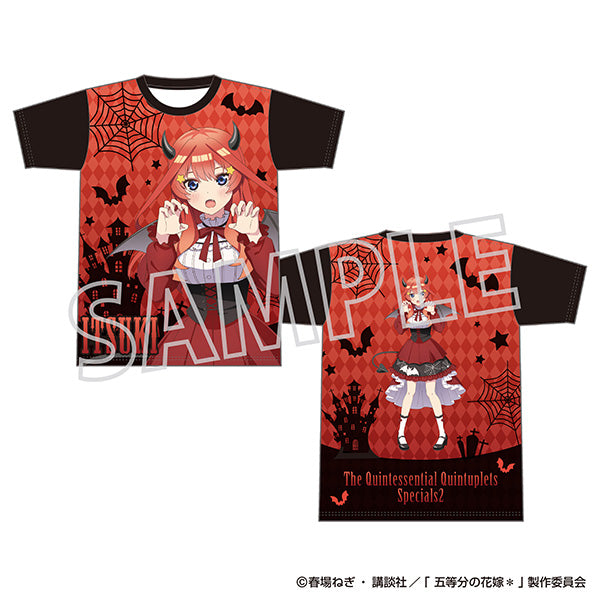 (Goods - Shirt) The Quintessential Quintuplets* Full Graphic T-shirt Itsuki Nakano