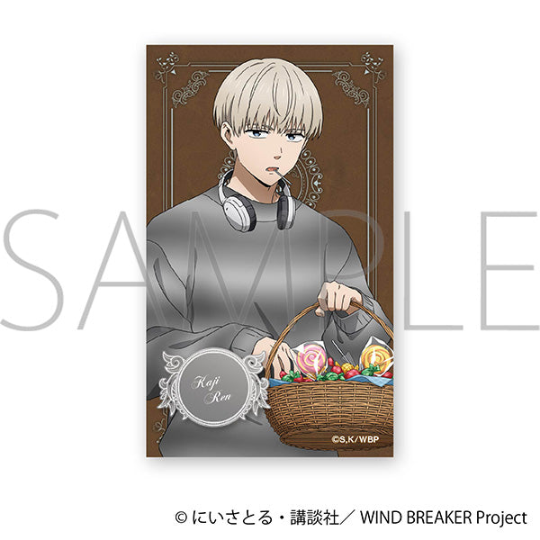 (Goods - Sticker) WIND BREAKER Holographic Sticker Ren Kaji ~Valentine's~