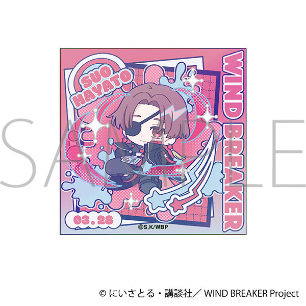 (Goods - Sticker) WIND BREAKER Holographic Sticker Hayato Suo Pastel Pop