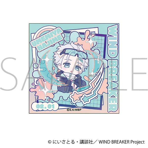 (Goods - Sticker) WIND BREAKER Holographic Sticker Hajime Umemiya Pastel Pop
