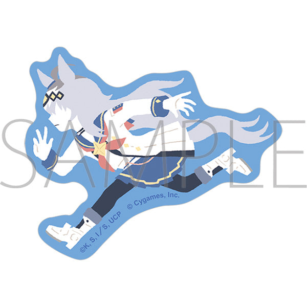 (Goods - Sticker) Uma Musume: Cinderella Gray Sticker Yuru Palette Oguri Cap