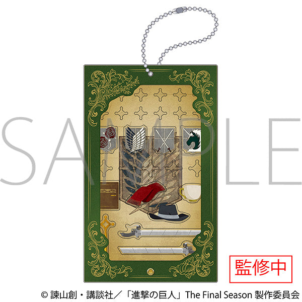 (Goods - Acrylic Stand) Attack on Titan Attack on Titan PashaColle x Customania Carry