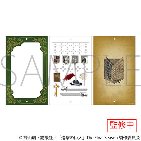 (Goods - Acrylic Stand) Attack on Titan Attack on Titan PashaColle x Customania Carry