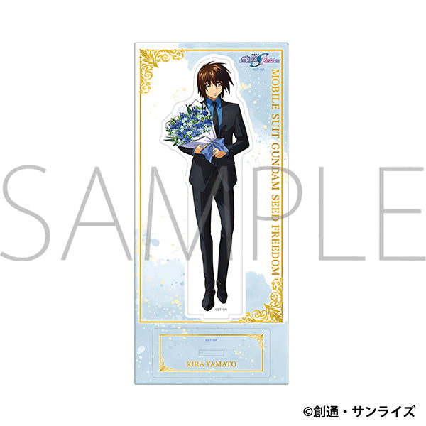 (Goods - Acrylic Stand) Mobile Suit Gundam SEED FREEDOM Acrylic Stand Kira Yamato (Bouquet)