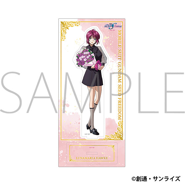 (Goods - Acrylic Stand) Mobile Suit Gundam SEED FREEDOM Acrylic Stand Lunamaria Hawk (Bouquet)