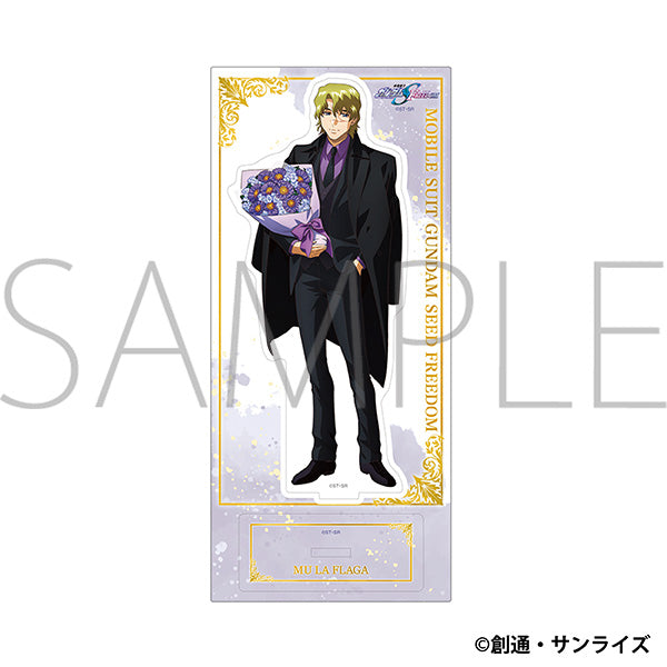(Goods - Acrylic Stand) Mobile Suit Gundam SEED FREEDOM Acrylic Stand Mu La Fraga (Bouquet)