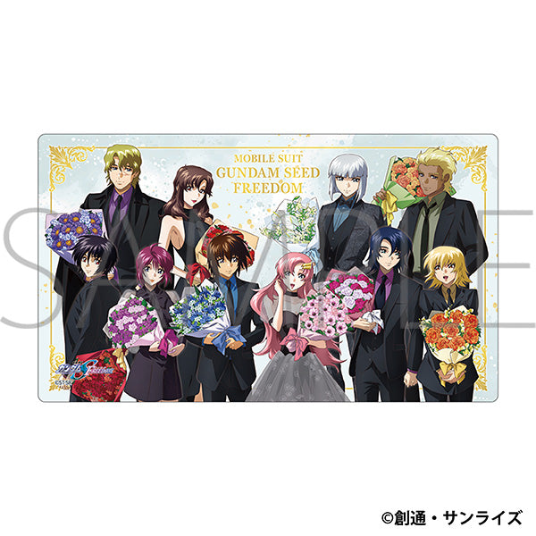 (Goods - Mat) Mobile Suit Gundam SEED FREEDOM Multi-purpose Playmat (Bouquet)