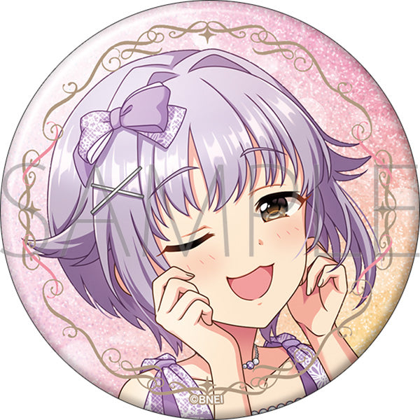 (Goods - Badge) THE IDOLM@STER Cinderella Girls Glitter Button Badge Sachiko Koshimizu STARLIGHT ALLIANCE