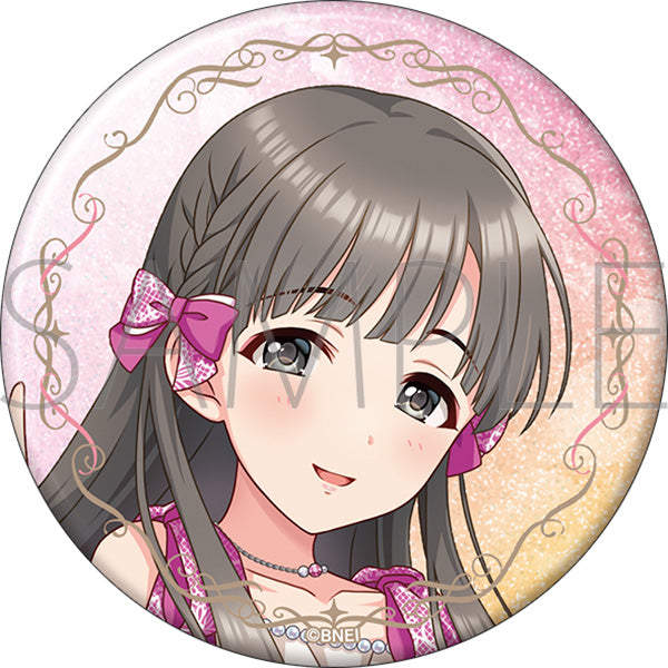 (Goods - Badge) THE IDOLM@STER Cinderella Girls Glitter Button Badge Sae Kobayakawa STARLIGHT ALLIANCE