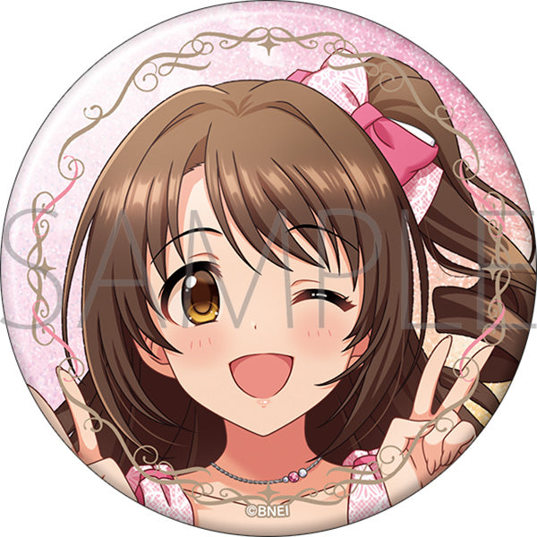 (Goods - Badge) THE IDOLM@STER Cinderella Girls Glitter Button Badge Uzuki Shimamura STARLIGHT ALLIANCE