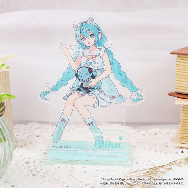 (Goods - Acrylic Stand) Hatsune Miku Series withCAT Acrylic Stand / Hatsune Miku