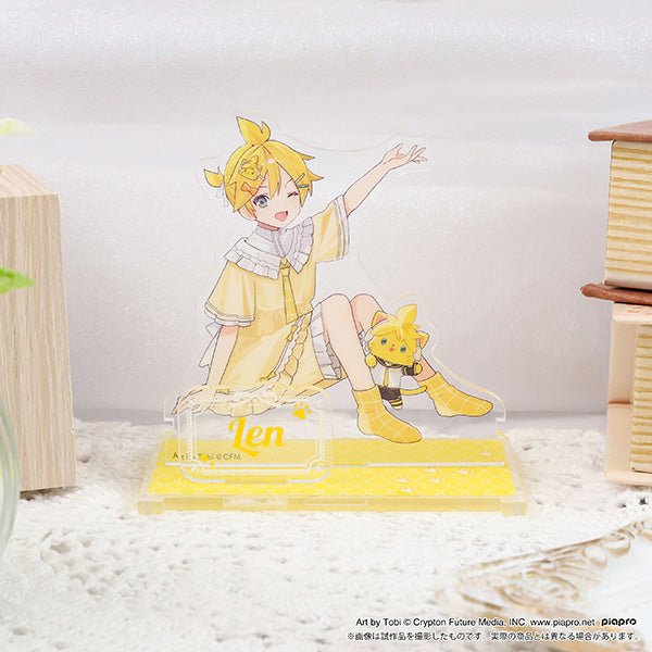 (Goods - Acrylic Stand) Hatsune Miku Series withCAT Acrylic Stand / Kagamine Len
