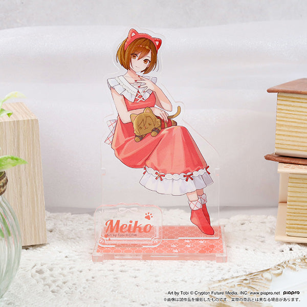(Goods - Acrylic Stand) Hatsune Miku Series withCAT Acrylic Stand / MEIKO