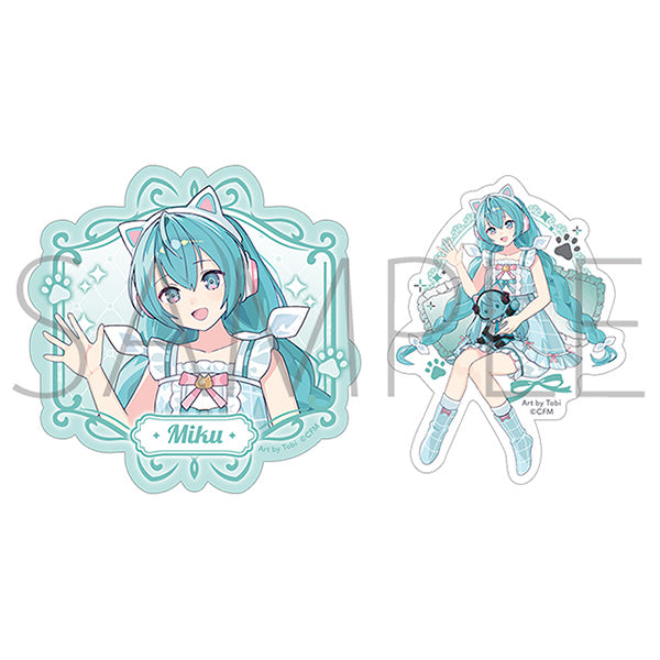 (Goods - Sticker) Hatsune Miku Series withCAT Sticker Set / Hatsune Miku