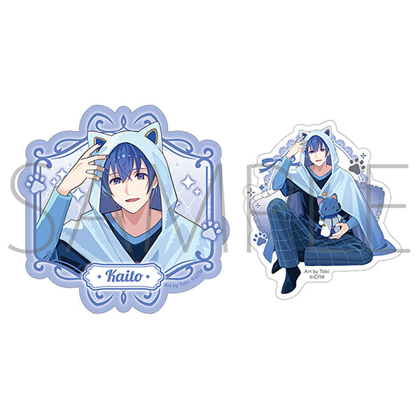 (Goods - Sticker) Hatsune Miku Series withCAT Sticker Set / KAITO
