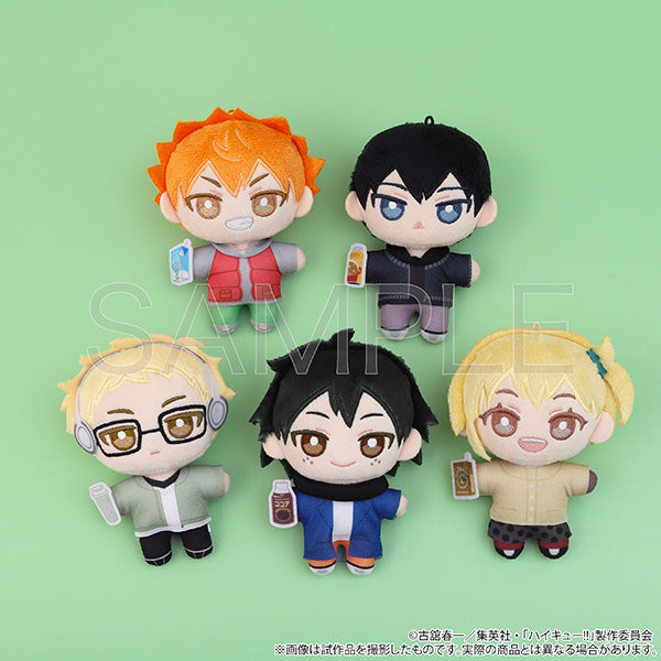 (Goods - Plush) Haikyu!! Nui Pal animate Limited Selection Set (w/Drawstring Pouch) Hitoka Yachi