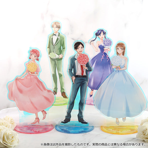 (Goods - Acrylic Stand) Blue Box BIG Iridescent Acrylic Stand Ayame Moriya