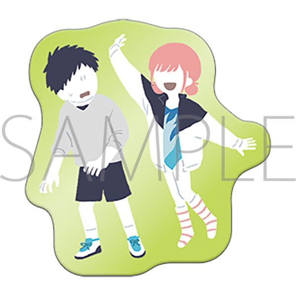 (Goods - Pin Badge) Blue Box Pins Taiki Inomata & Hina Chono Yuru Palette